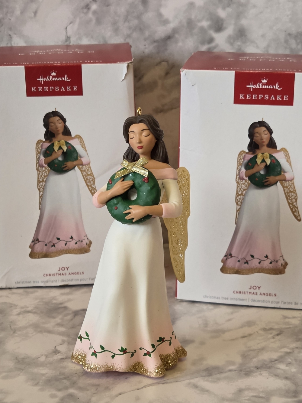 Hallmark Keepsake 2025 Christmas Angels Ornament, Joy